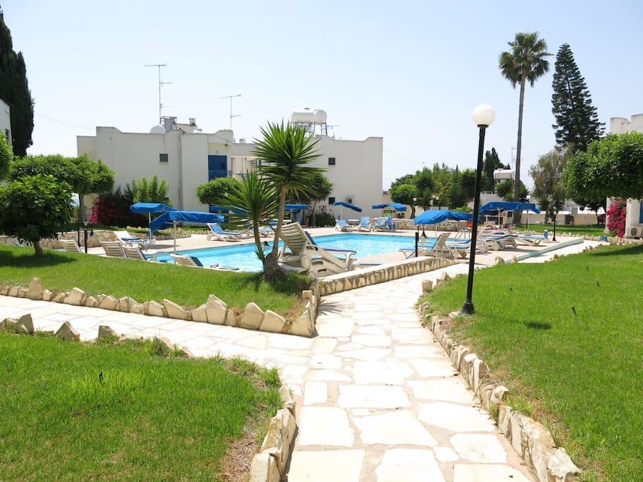 Ferienwohnung Dhekelia Diamond Larnaka Exterior foto